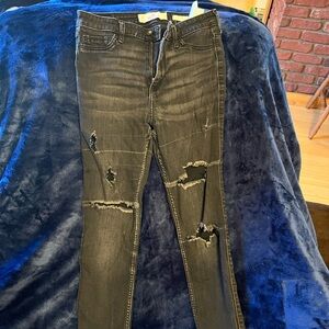 Hollister Distressed Skinny Jeans